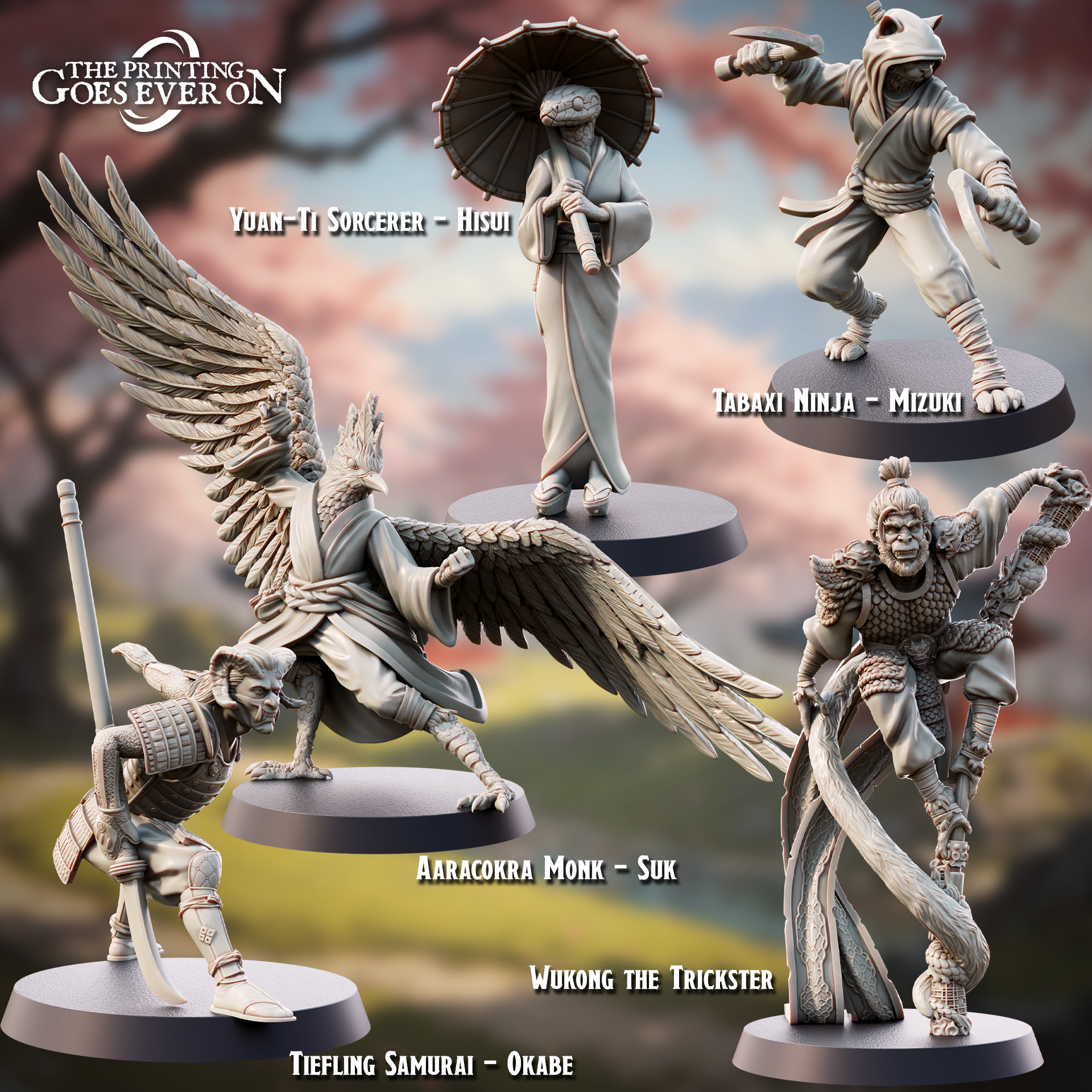 Character Bundle - Slayer Masquerade - Presupported